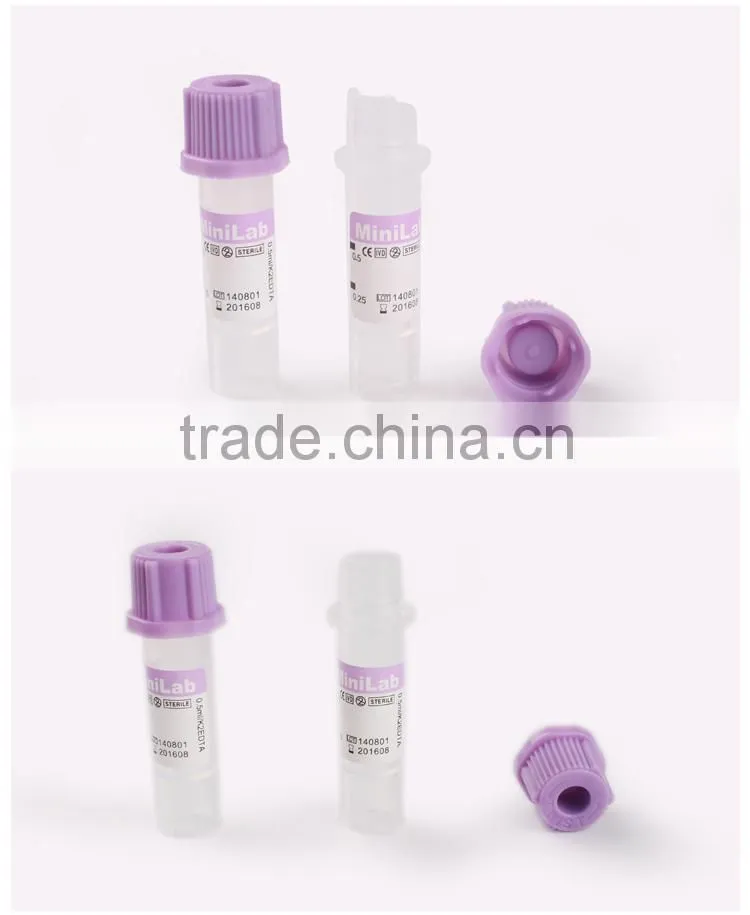Factory direct supply various style vacuum blood tube plain