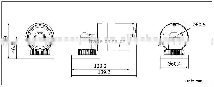Hikvision 3MP IR Mini Bullet Network IP Camera DS-2CD2032-I