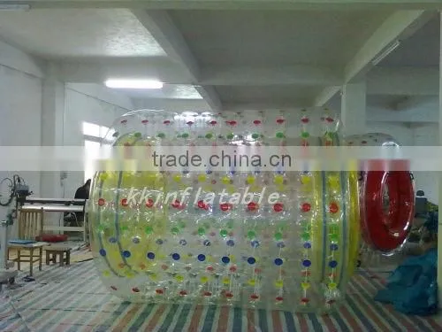 Stable Transparent Colorful Walk On Water Inflatable Ball