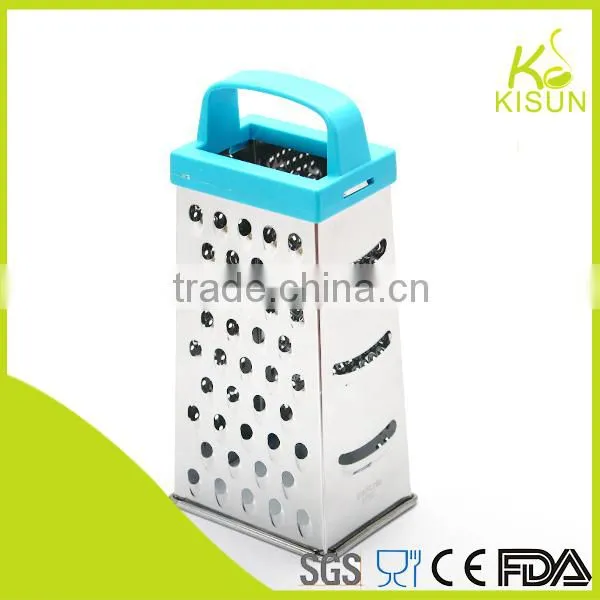 Best Quality Stainless steel Manual cheeses Zester Grater with measuring box
