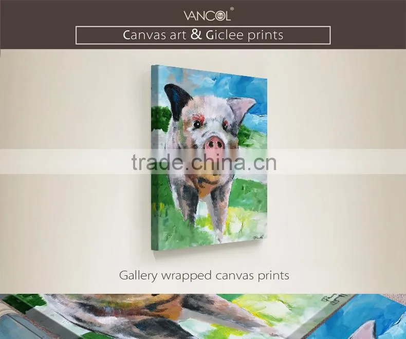 2016 new design products canvas wall art famous animal painting for home decor in China