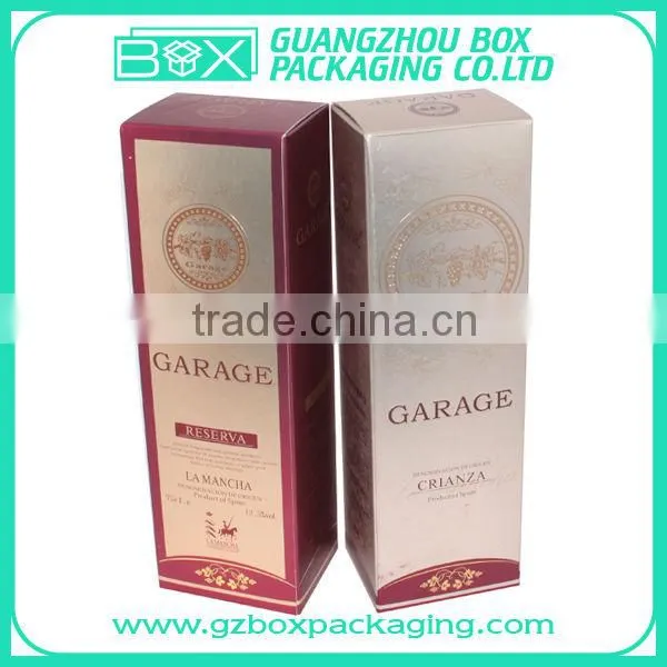 exquisite folded paper wine box