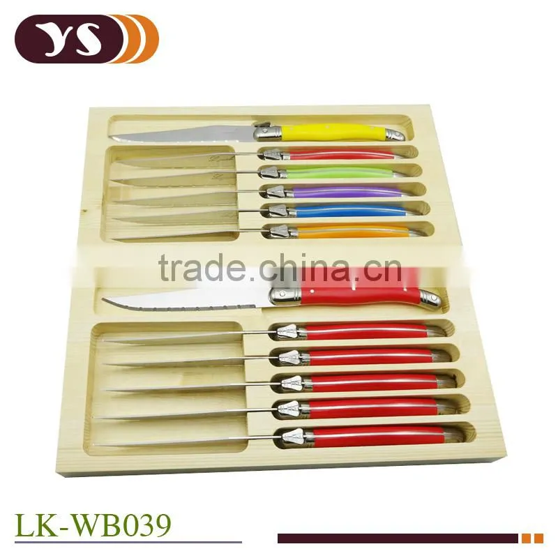 laguiole stainless steel steak knives