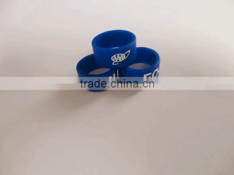 embossed silicone rubber wedding rings