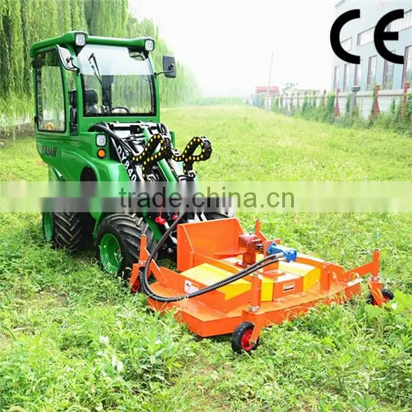 Farm implement tractor lawn grass mower, flail mower, lawn mower