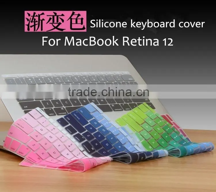 Hot for macbook pro keyboard cover silicone keyboard protective skin cover case