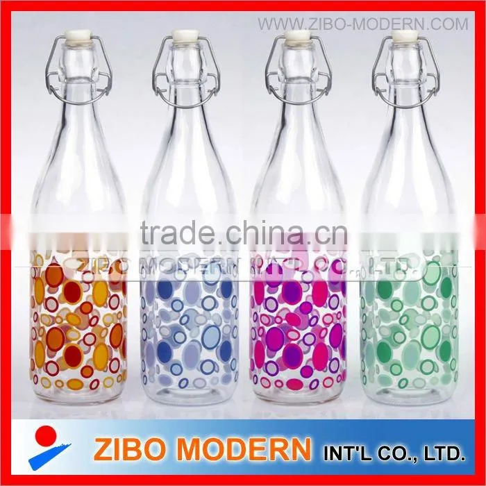 wholesale glass milk bottle