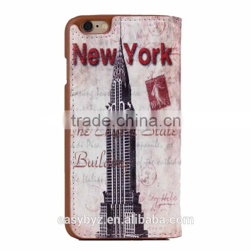 Wholesale Shenzhen Factory 4.7 For iphone Case 6 Leather Case,For Apple iphone 6 Case Classic Genuine Wallet