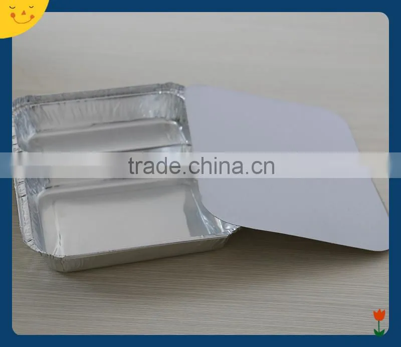 2 compartments Aluminum Foil Food Container price