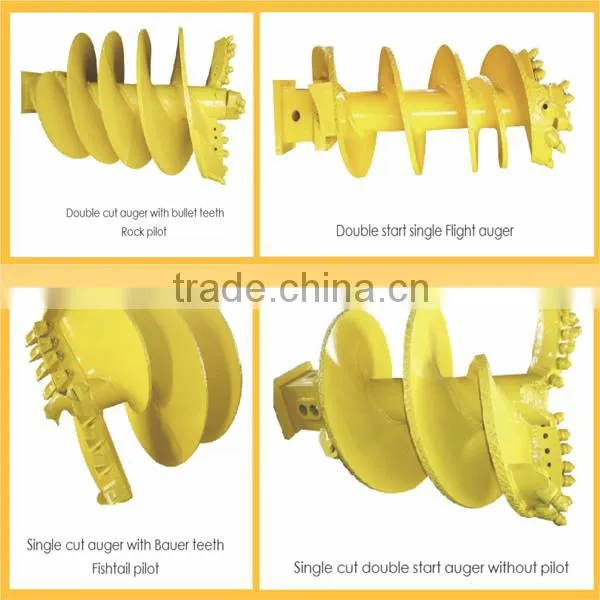 High quality CFA continuous flight auger drilling auger