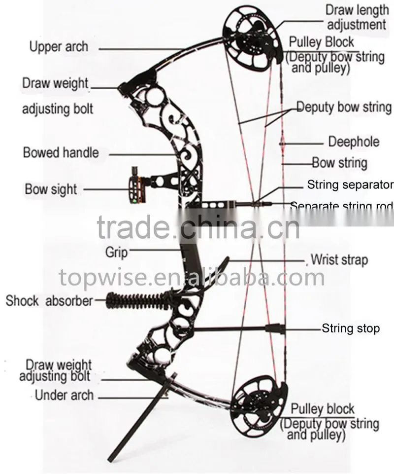 2016 New Design Compound Bow for Hunting and Shooting