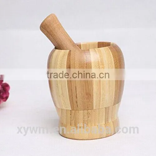 Home basics Mortar and Pestle Bamboo