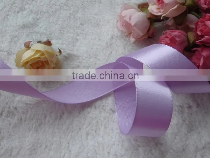 High quality double face satin ribbon 16 mm width 196 kinds color for option