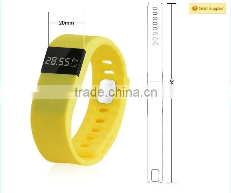 New Arrival Sports Tracking Wearable Technology Bluetooth Bracelet Pedometer