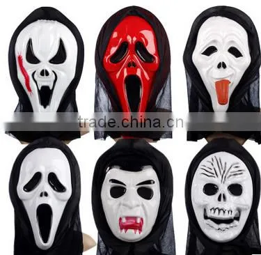 Halloween mask masquerade party those trick grimaces scream vampire mask skeleton ghost mask Horror Skull masks