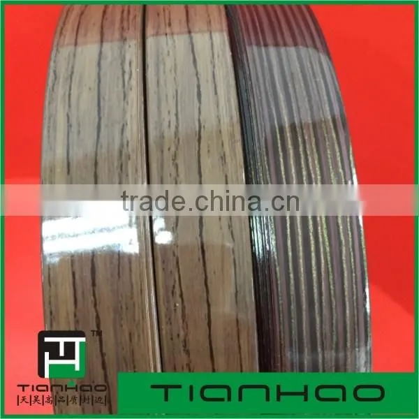 Newest bicolor abs furniture plastic table edge banding