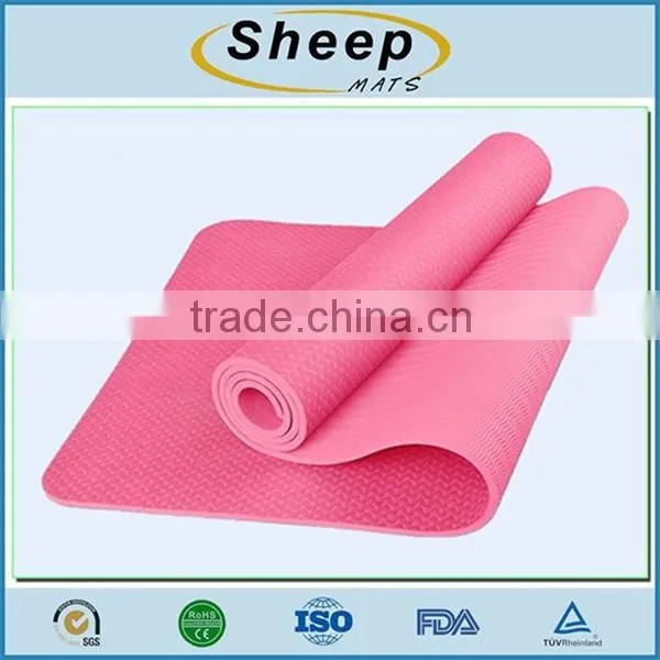 Wear-resistance gym workout anti-slip pvc fitness mat
