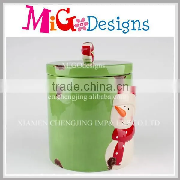 Ceramic Jar without Lid Wholesale Xmas Styles