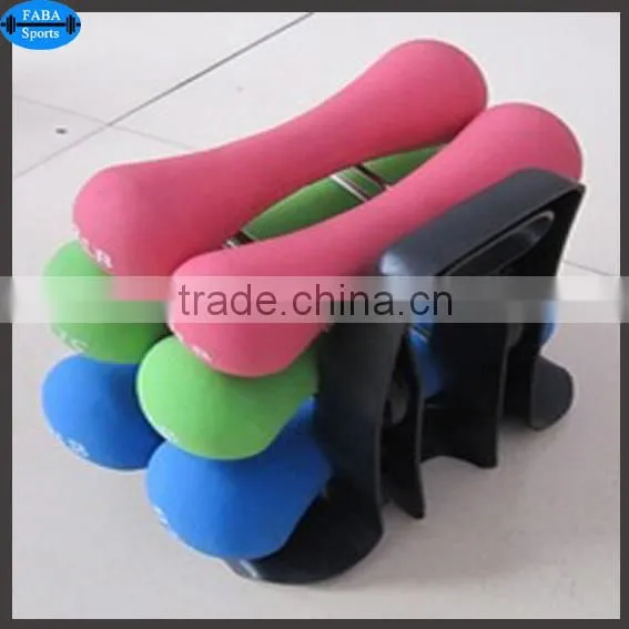 Fashion Colorful Fitness Dumbbell Color Vinyl Coated Dumbbell