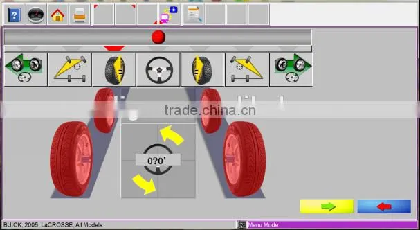 used V3DI digital wheel alignment machine for car diagnostic
