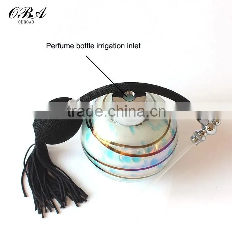 Factory direct sales handmade luxury air bag perfume glass bottle 100ml