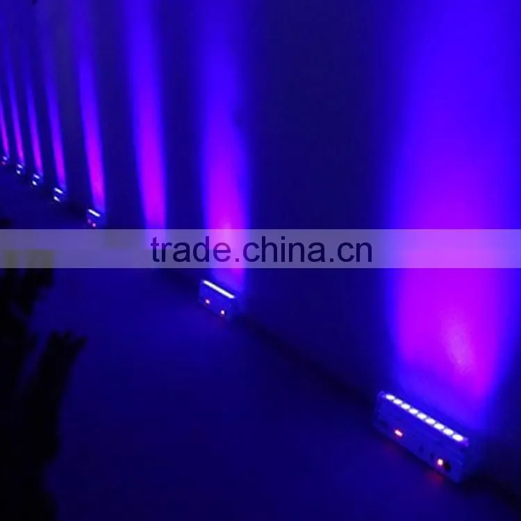 Three Years Warranty Slim Pixel Bar Rechargeable Linear Backdrop 6in1 RGBWAUV 12pcs 18w Wireless DMX Battery Powered LED Light