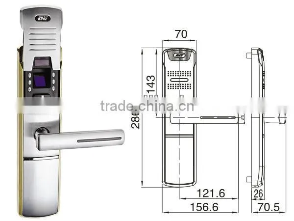biometric fingerprint keypad lock