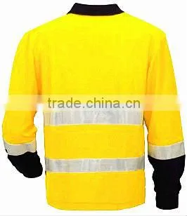 reflective safety T-shirt,reflective worker T-shirt, working T-shirt