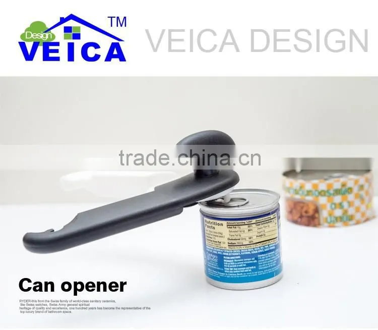 2016 Sales champion Plastic manual safety can opener with color design