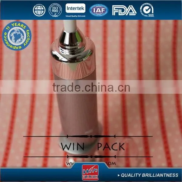 Cheap unique branded airless cosmetic bottle
