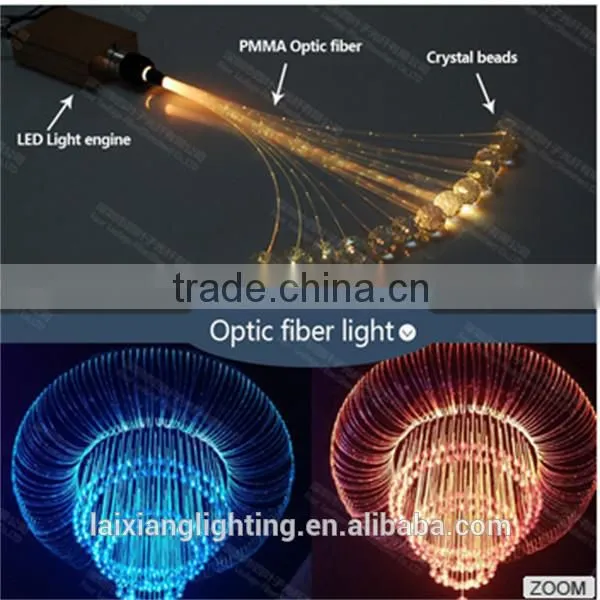 2015 China latest design fiber optic lamp, latest design fiber optic lamp lighting