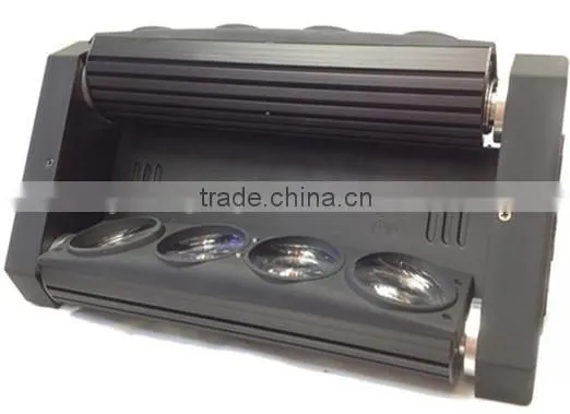 Hot new products for 2015 rotating pub light led beam moving head 10w*8pcs strobe light spider