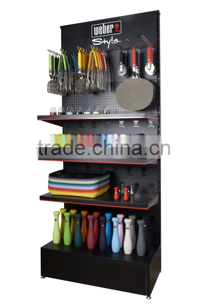 Adjustable Gridwall Wire Rack for Display