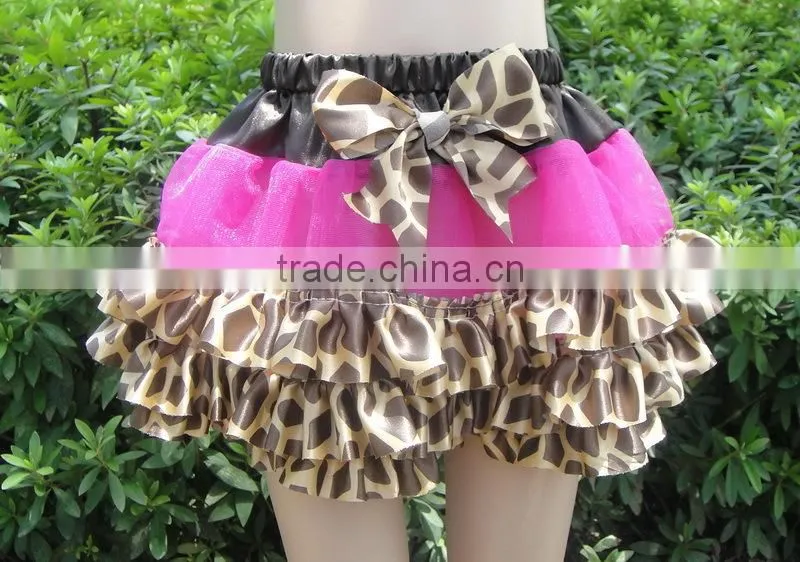 Hot sale cute children wear minu tutu skirt, boutique design baby girl summer wear tutu mini pettiskirt for sale