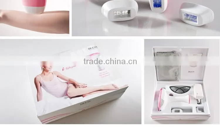 CE, PSE, ROHS approved DEESS 3functions in 1 ipl skin rejuvenation machine home with ipl xenon lamp