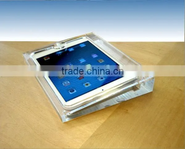 ipad crystal security display stand