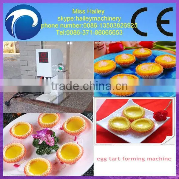 stainless steel and factory price egg tart making machine 0086-13503826925