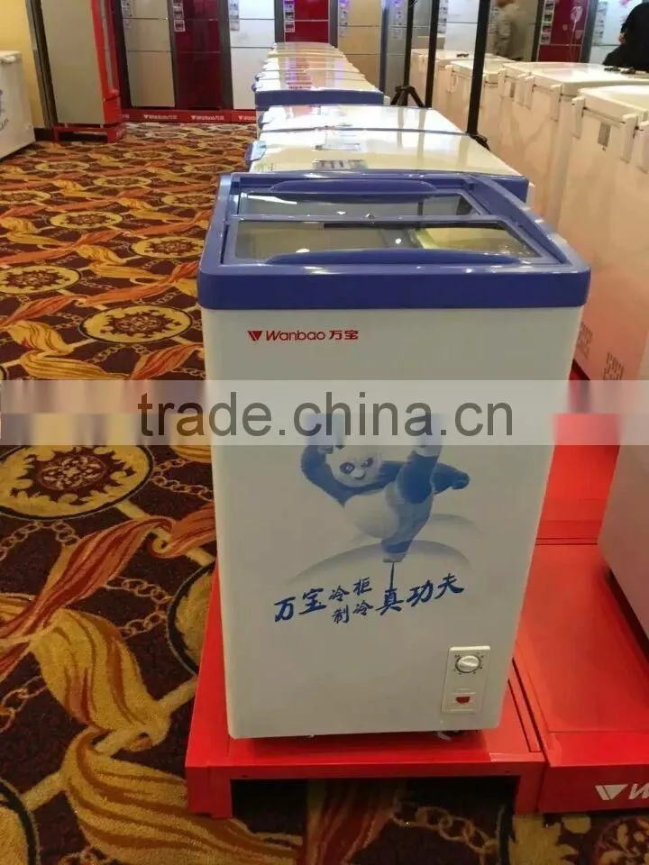 Large capacity energy saving chest freezer 108l