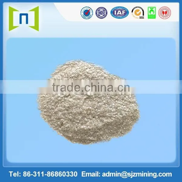 Muscovite mica flakes for paints