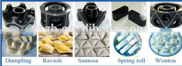 automatic stainless steel Chinese dumpling extruder /machine