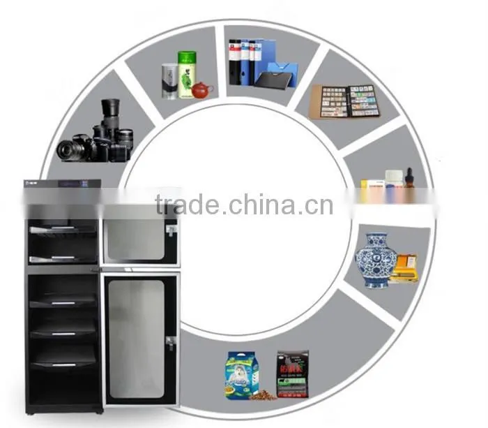 Humidity Control Photography Equipment Camera Lens Storage Cabinet