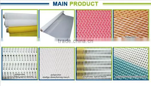 Factory price Woven Polyester Spiral Filter Mesh