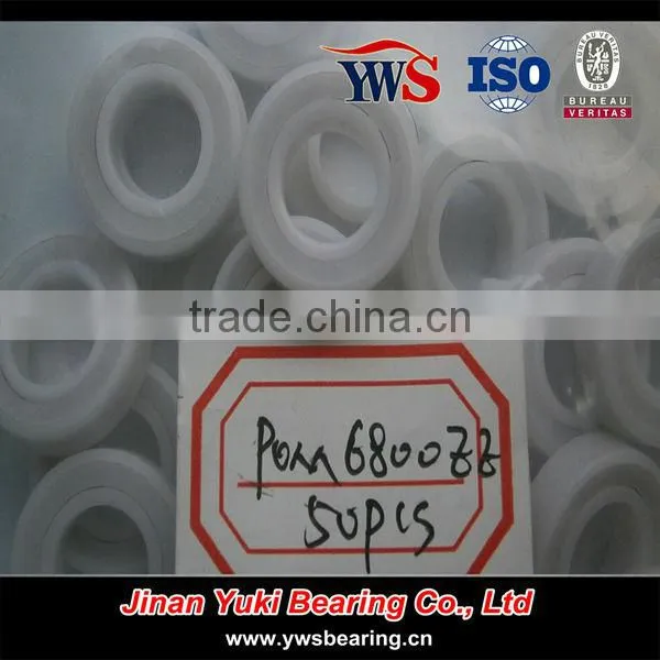 POM 623 624 625 deep groove glass ball plastic bearing