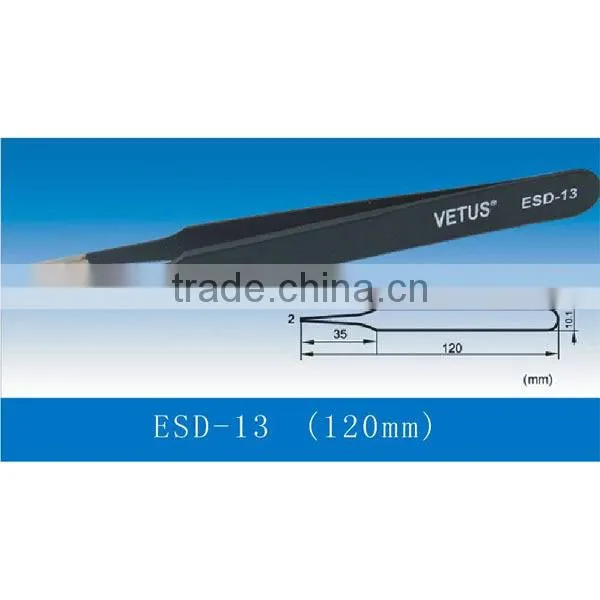 Vetus Antistatic Eyelash Extension Tweezers Supplier