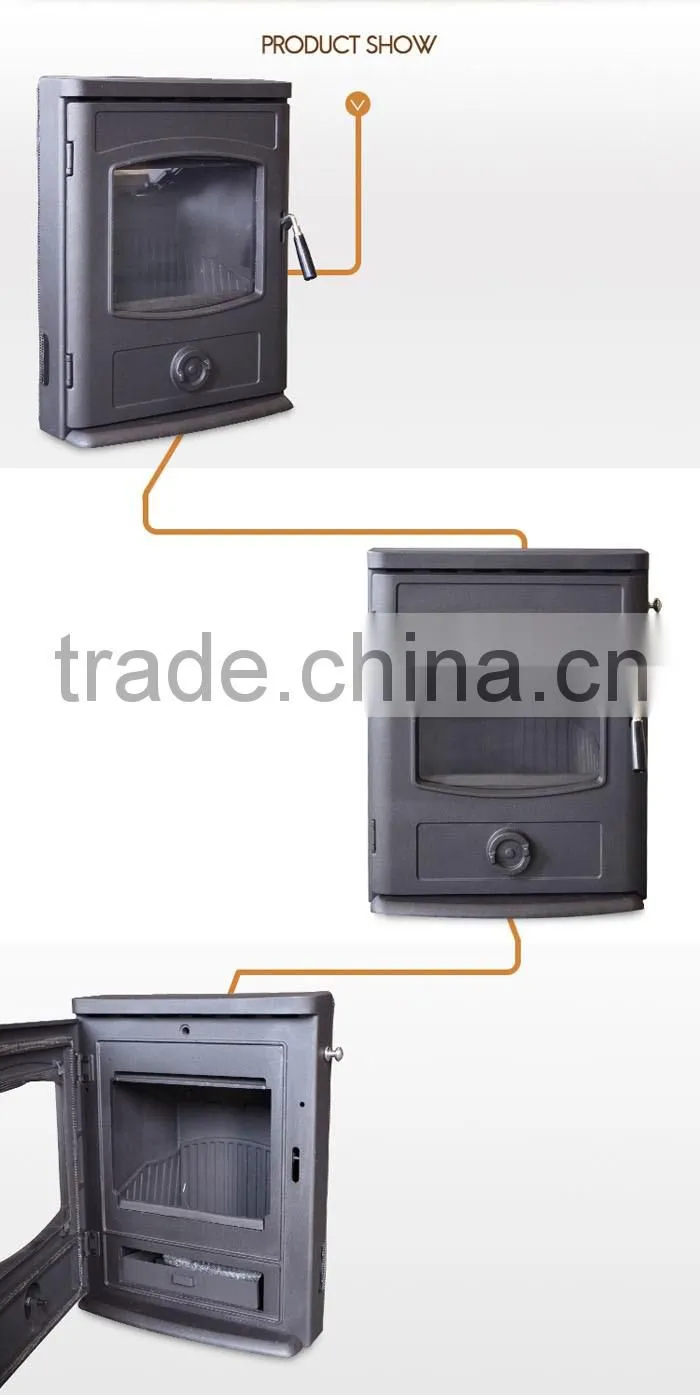 12 KW big capacity wood burningstove/wood stove/fireplace used to house warming at winter