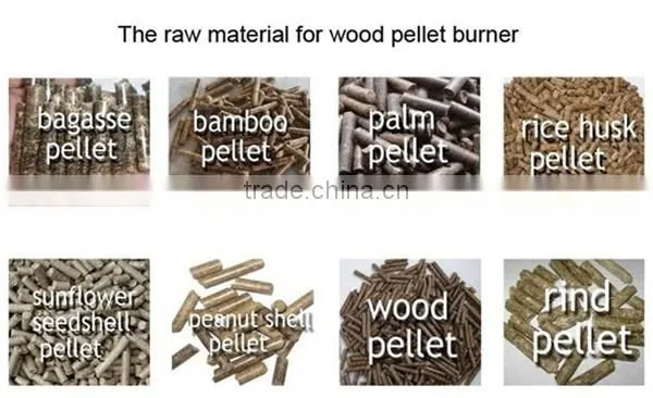 900,000 kcal high-tech sawdust and wood pellet biomass burner as heating source