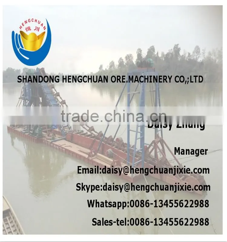 2017 New food grade alluvial gold washing machine drum with CE&ISO