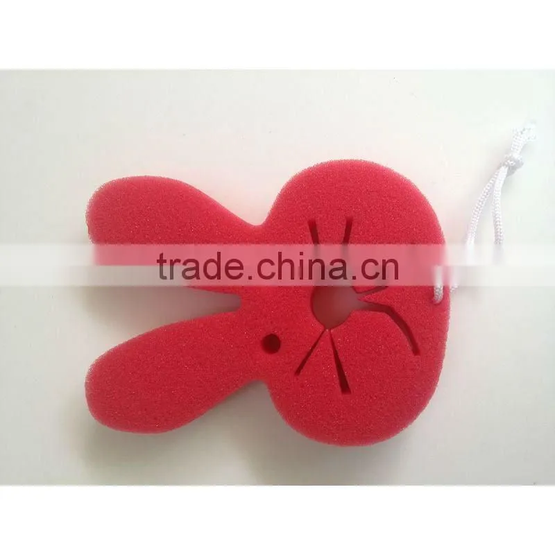 hotsale animal baby bath sponge manufacturer