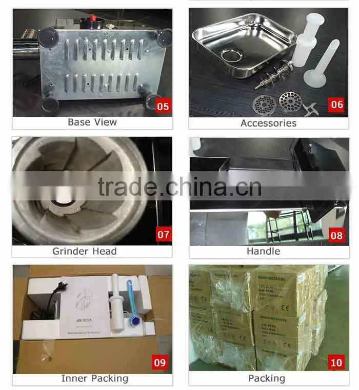 Heavy Duty Manual Meat Mincer/Meat And Bone Mincer/Industrial Meat Mincer Machine