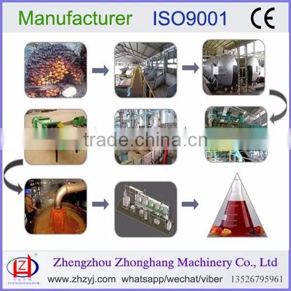 10 T/D red crude Palm oil refining line